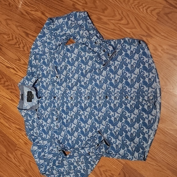 Cody James snap up shirt‎ LT - Picture 2 of 9